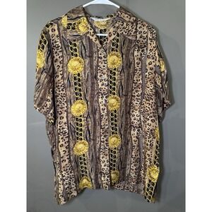 Vintage Compagnie Internationale Express Women's 100% Silk Top - Size M